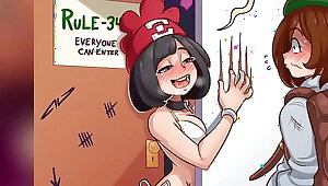 Gloria (pokemon) enters R34